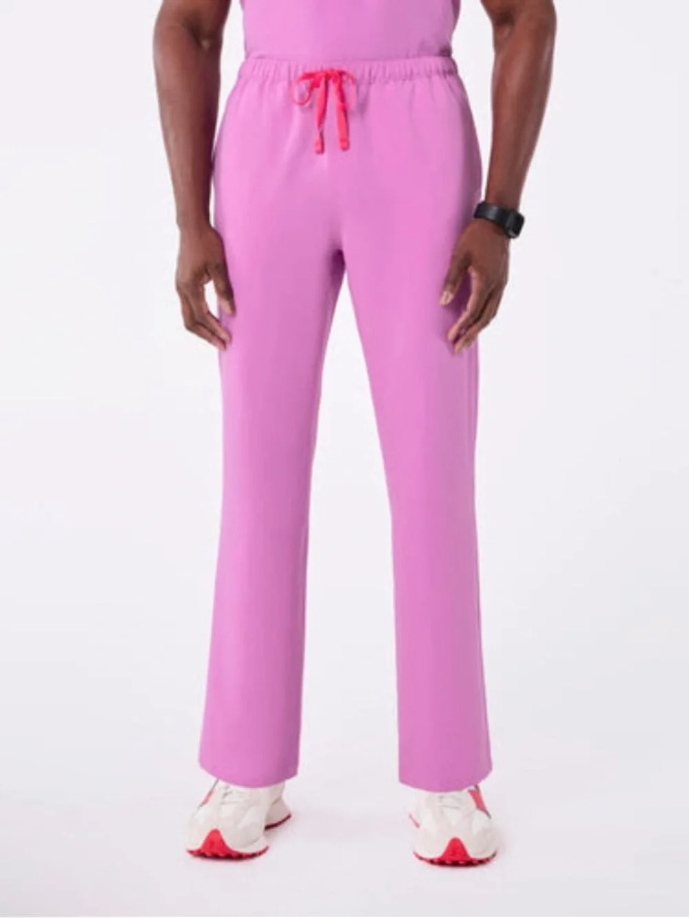NWOT FIGS Pisco Straight-Leg Scrub Pants Men’s XLS (27” inseam) Pink Cloud
